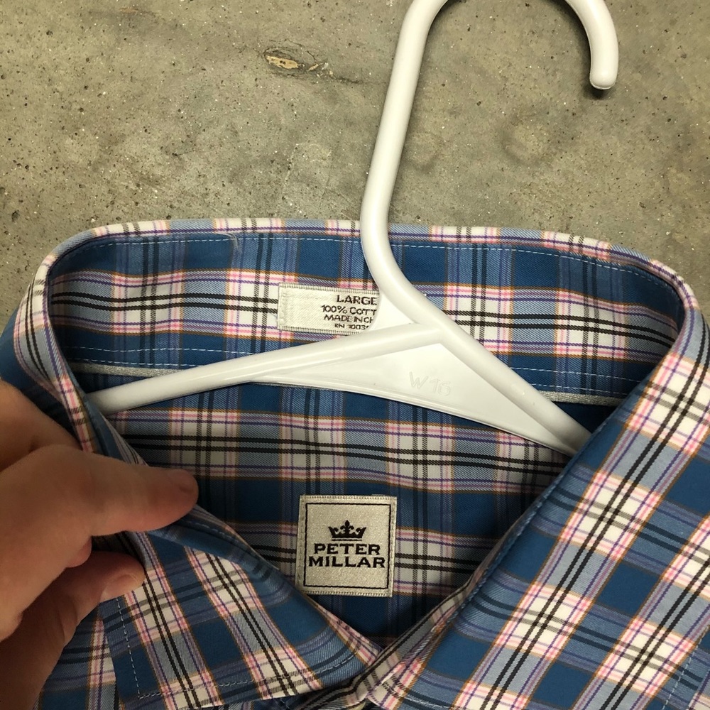 Peter millar button down - Picture 2 of 2
